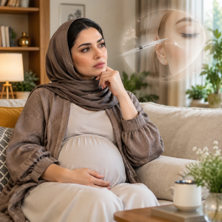 آیا تزریق بوتاکس در بارداری و شیردهی مجاز است؟ (پاسخ علمی)
